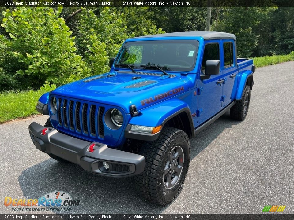 2023 Jeep Gladiator Rubicon 4x4 Hydro Blue Pearl / Black Photo #2