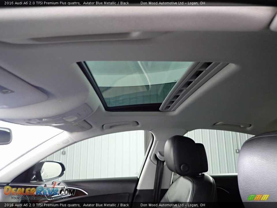 2016 Audi A6 2.0 TFSI Premium Plus quattro Aviator Blue Metallic / Black Photo #2