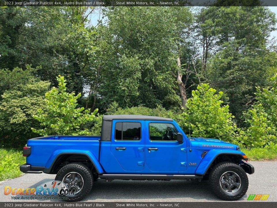 2023 Jeep Gladiator Rubicon 4x4 Hydro Blue Pearl / Black Photo #5