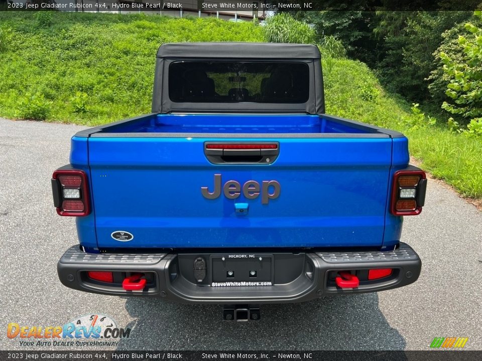 2023 Jeep Gladiator Rubicon 4x4 Hydro Blue Pearl / Black Photo #7
