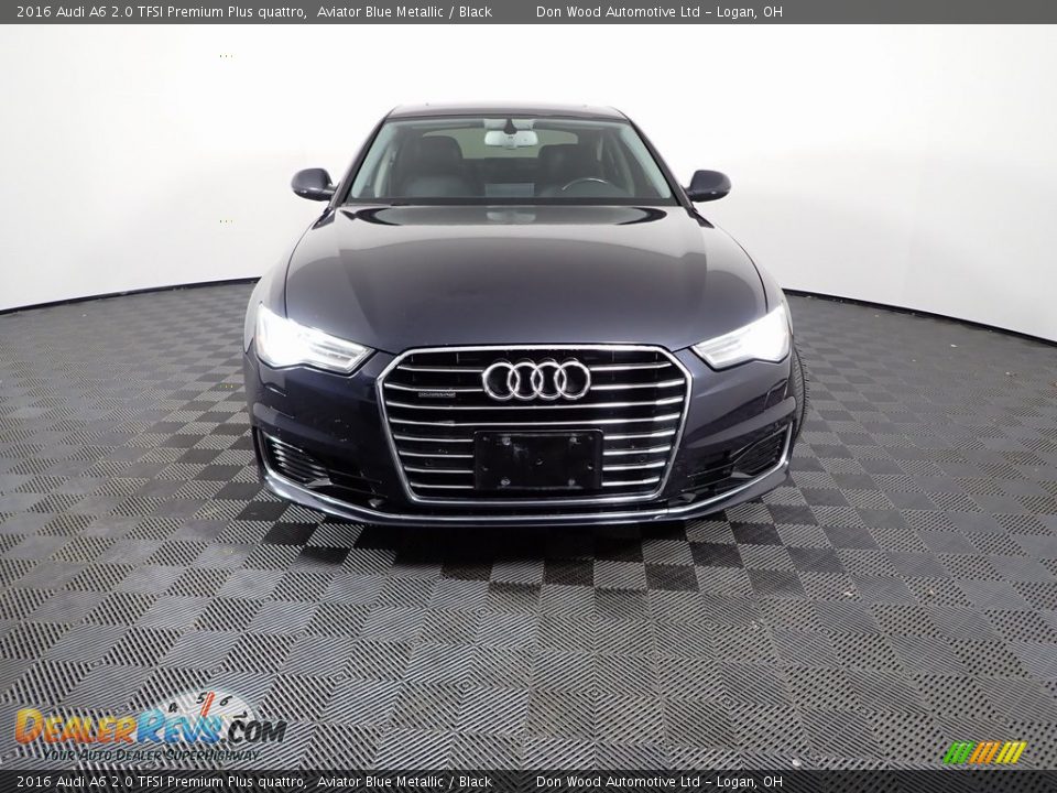 2016 Audi A6 2.0 TFSI Premium Plus quattro Aviator Blue Metallic / Black Photo #7
