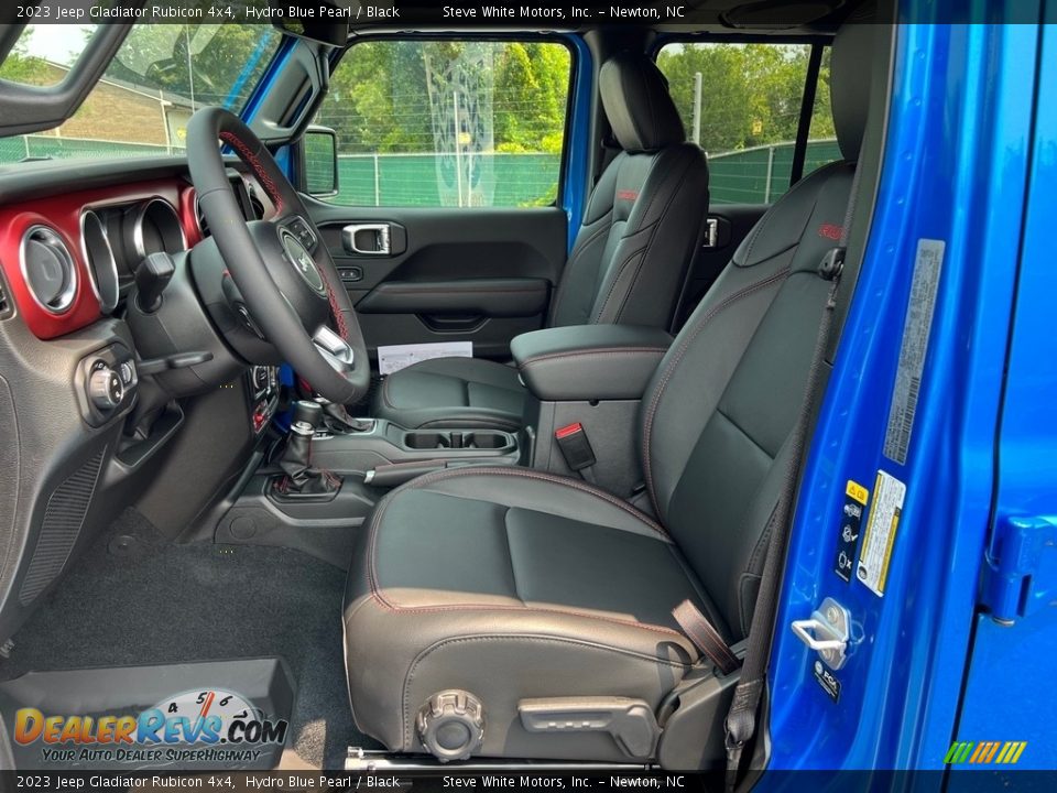 2023 Jeep Gladiator Rubicon 4x4 Hydro Blue Pearl / Black Photo #11