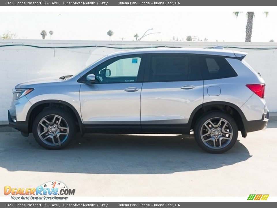 Lunar Silver Metallic 2023 Honda Passport EX-L AWD Photo #4