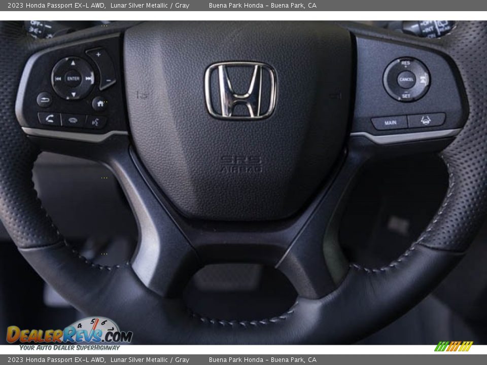 2023 Honda Passport EX-L AWD Steering Wheel Photo #19