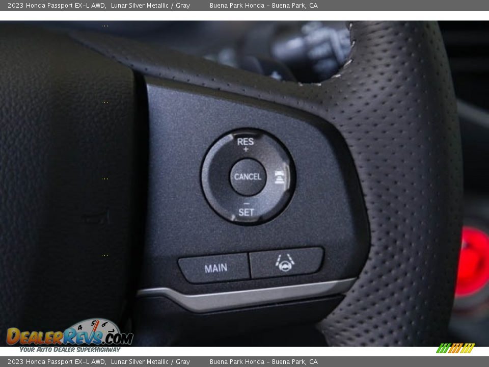 2023 Honda Passport EX-L AWD Steering Wheel Photo #21
