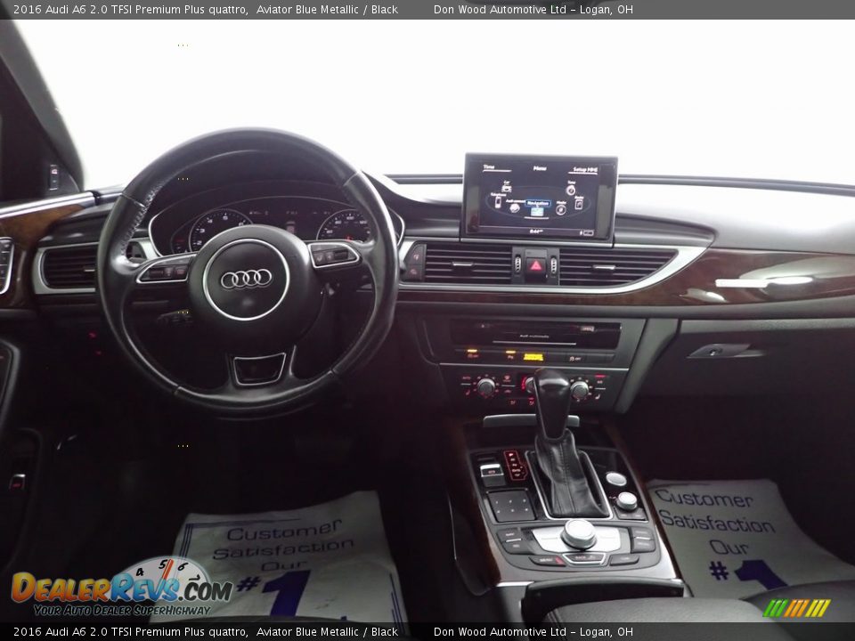2016 Audi A6 2.0 TFSI Premium Plus quattro Aviator Blue Metallic / Black Photo #29