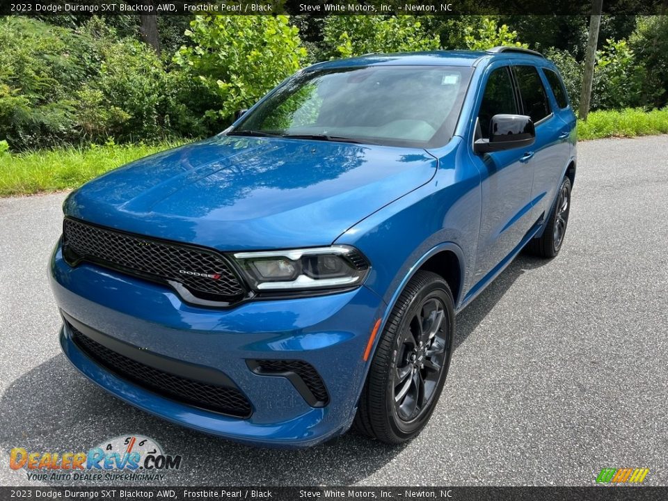 2023 Dodge Durango SXT Blacktop AWD Frostbite Pearl / Black Photo #2