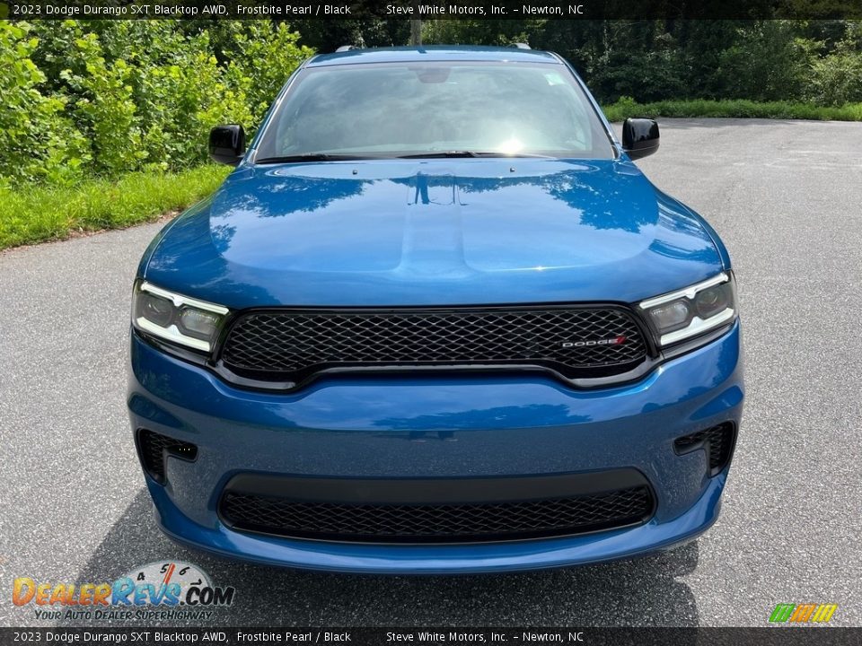 2023 Dodge Durango SXT Blacktop AWD Frostbite Pearl / Black Photo #3