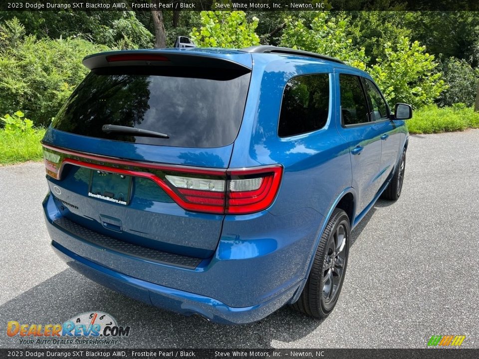 2023 Dodge Durango SXT Blacktop AWD Frostbite Pearl / Black Photo #6