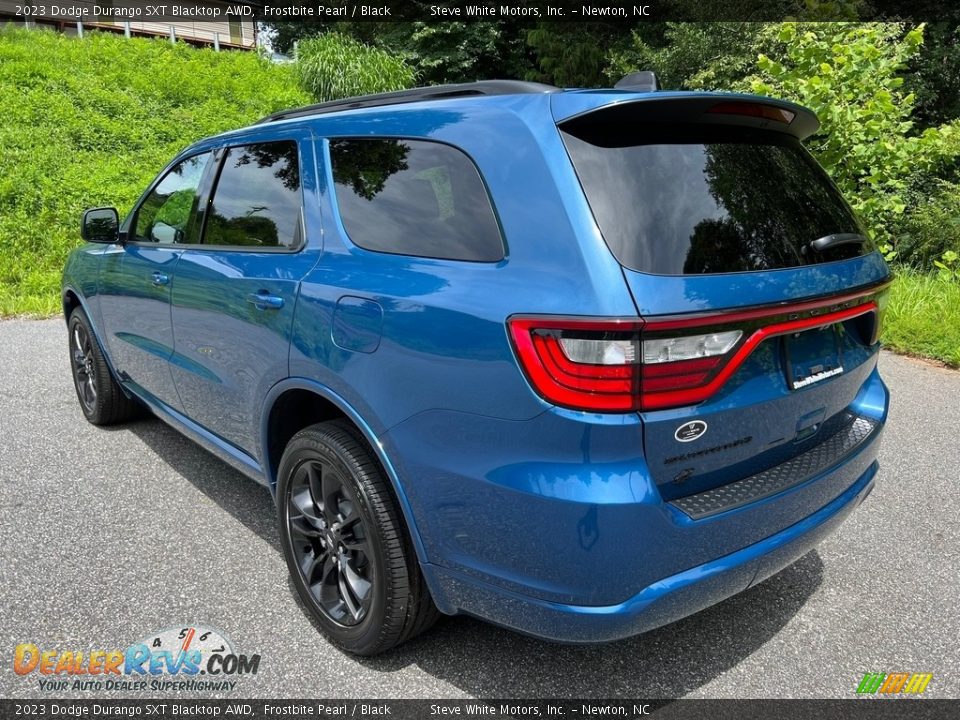 2023 Dodge Durango SXT Blacktop AWD Frostbite Pearl / Black Photo #8