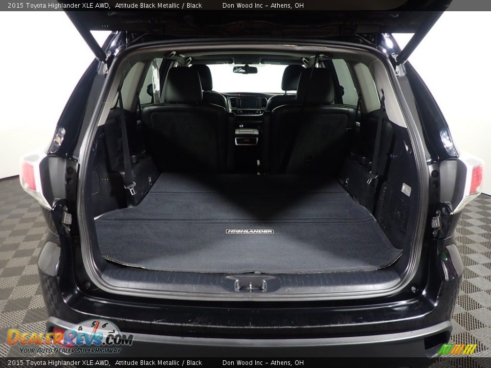 2015 Toyota Highlander XLE AWD Attitude Black Metallic / Black Photo #16