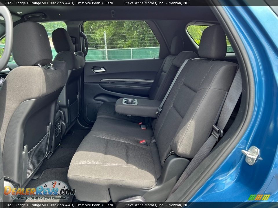 Rear Seat of 2023 Dodge Durango SXT Blacktop AWD Photo #13