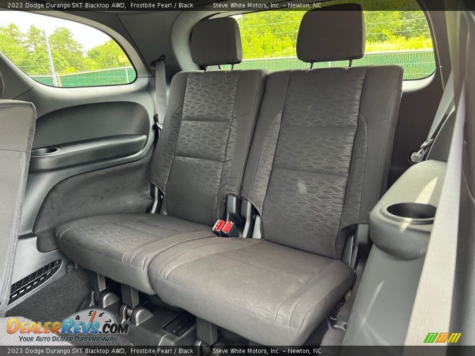 Rear Seat of 2023 Dodge Durango SXT Blacktop AWD Photo #14