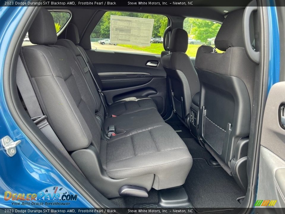 Rear Seat of 2023 Dodge Durango SXT Blacktop AWD Photo #17