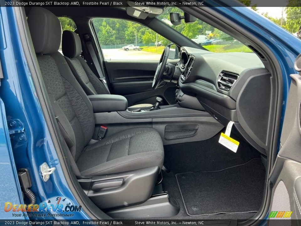 Front Seat of 2023 Dodge Durango SXT Blacktop AWD Photo #18