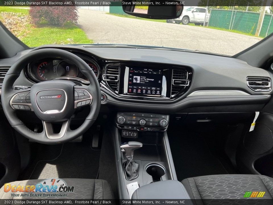 Dashboard of 2023 Dodge Durango SXT Blacktop AWD Photo #19