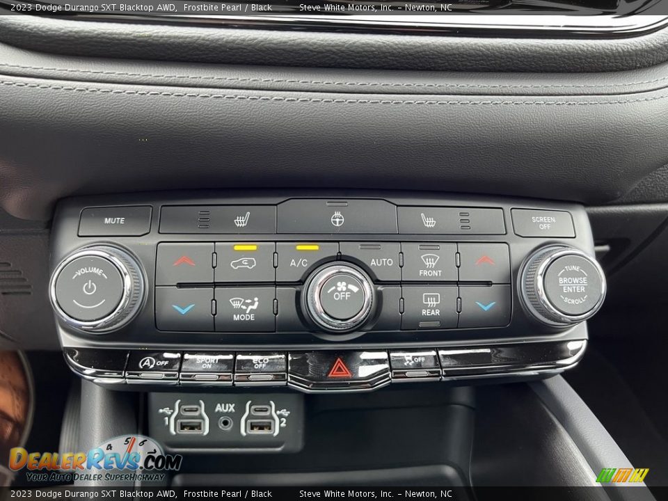Controls of 2023 Dodge Durango SXT Blacktop AWD Photo #25