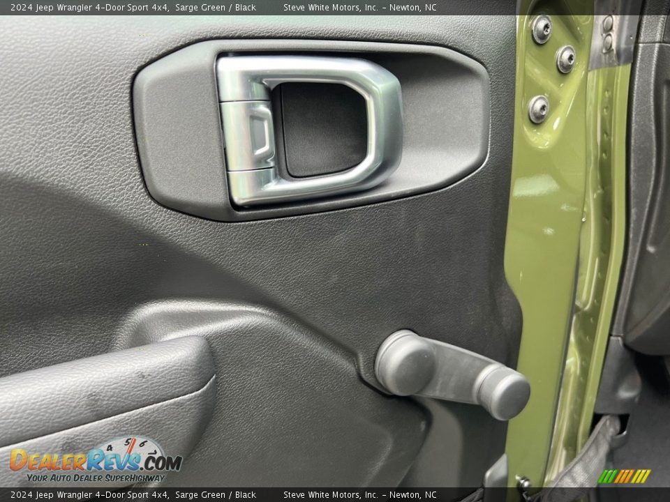 Door Panel of 2024 Jeep Wrangler 4-Door Sport 4x4 Photo #10