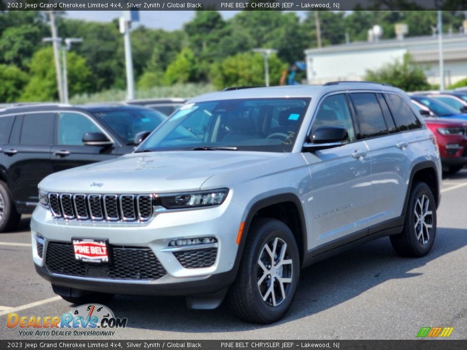 2023 Jeep Grand Cherokee Limited 4x4 Silver Zynith / Global Black Photo #1