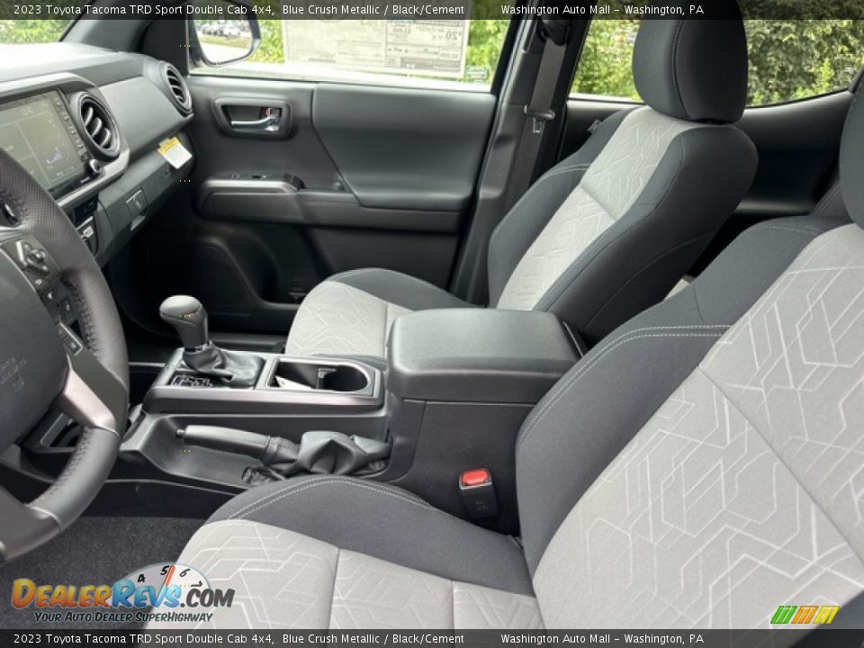 Front Seat of 2023 Toyota Tacoma TRD Sport Double Cab 4x4 Photo #4