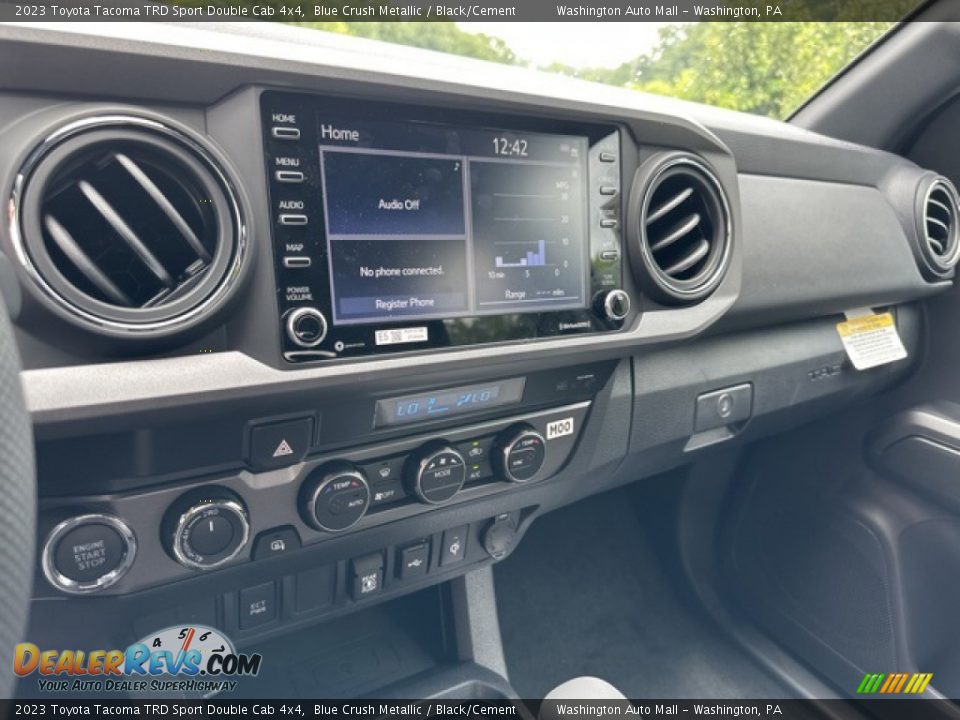 Dashboard of 2023 Toyota Tacoma TRD Sport Double Cab 4x4 Photo #5