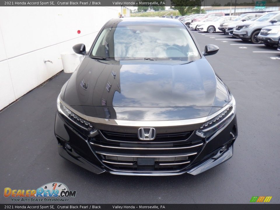 2021 Honda Accord Sport SE Crystal Black Pearl / Black Photo #4