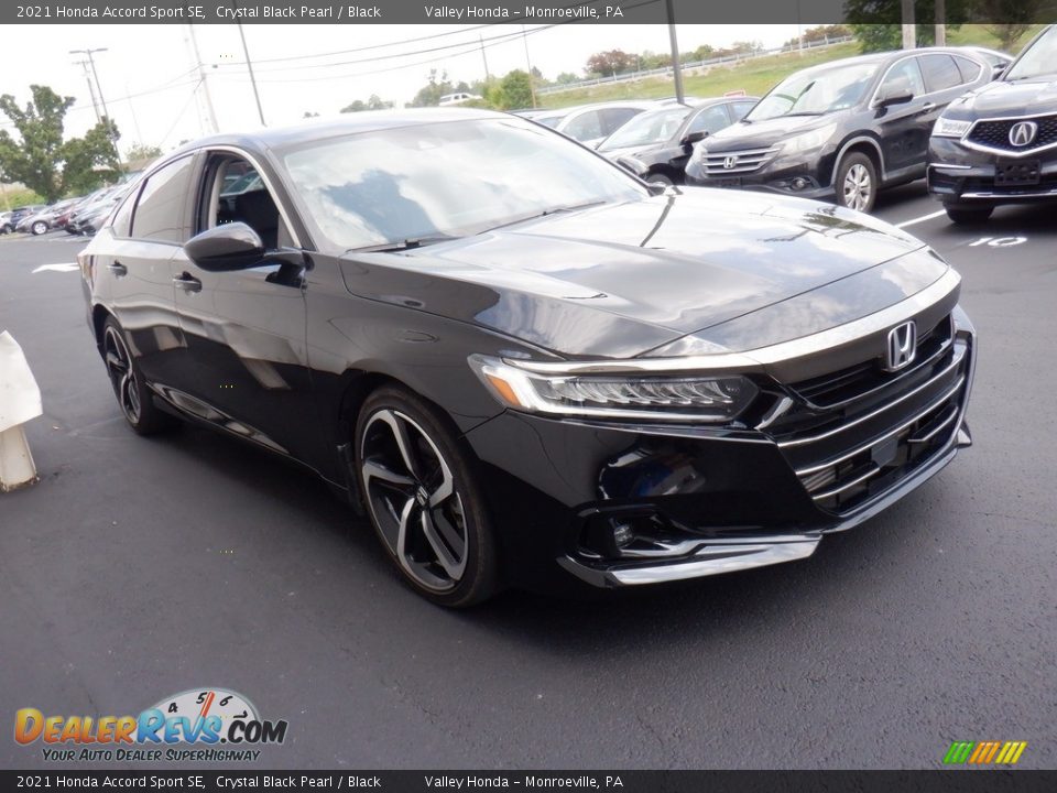 Crystal Black Pearl 2021 Honda Accord Sport SE Photo #5