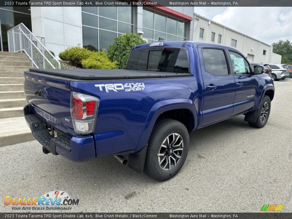 Blue Crush Metallic 2023 Toyota Tacoma TRD Sport Double Cab 4x4 Photo #9