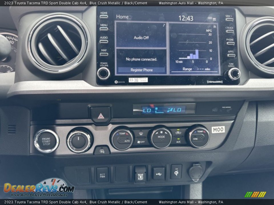 Controls of 2023 Toyota Tacoma TRD Sport Double Cab 4x4 Photo #12