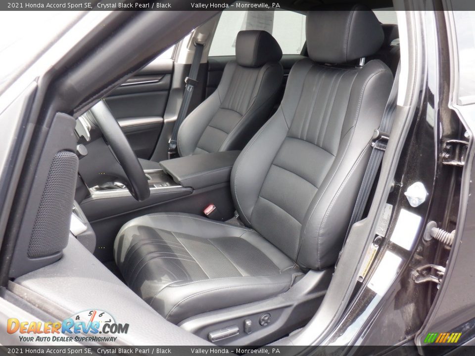 Black Interior - 2021 Honda Accord Sport SE Photo #12
