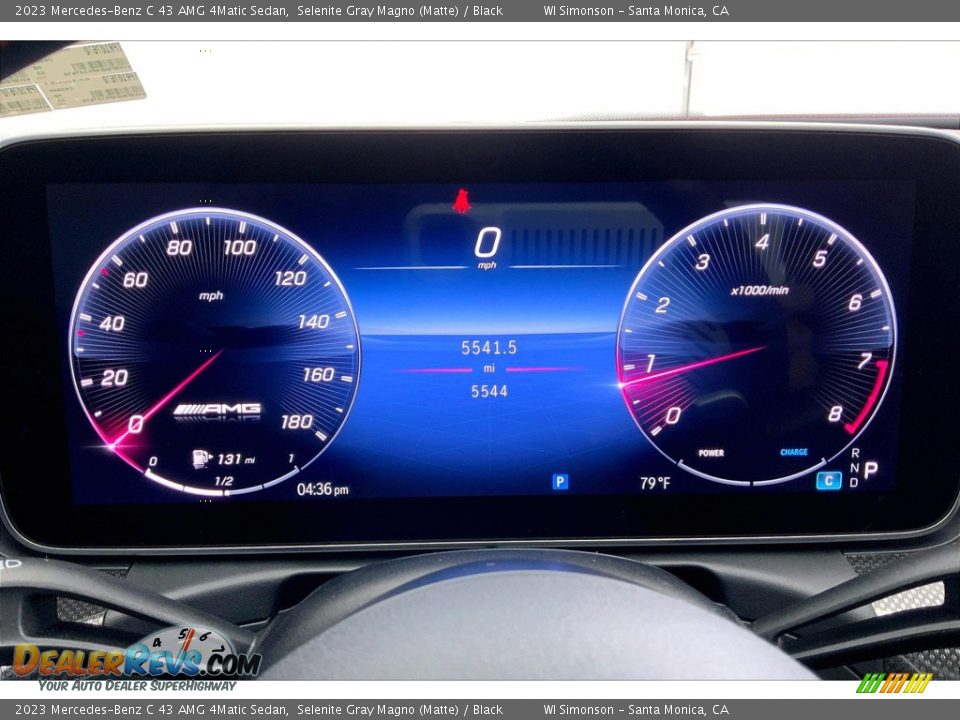 2023 Mercedes-Benz C 43 AMG 4Matic Sedan Gauges Photo #23