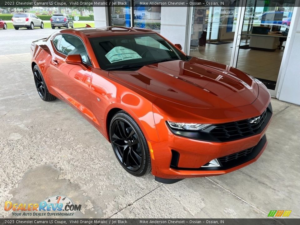 Front 3/4 View of 2023 Chevrolet Camaro LS Coupe Photo #5