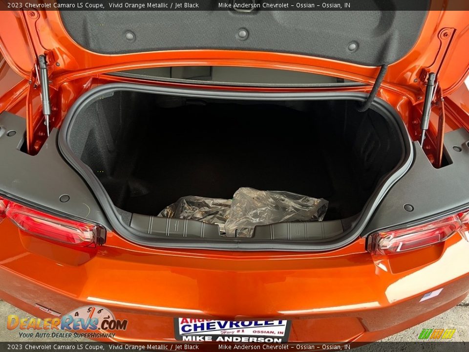 2023 Chevrolet Camaro LS Coupe Vivid Orange Metallic / Jet Black Photo #9