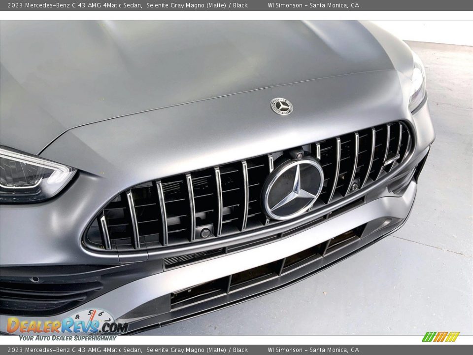 2023 Mercedes-Benz C 43 AMG 4Matic Sedan Selenite Gray Magno (Matte) / Black Photo #30