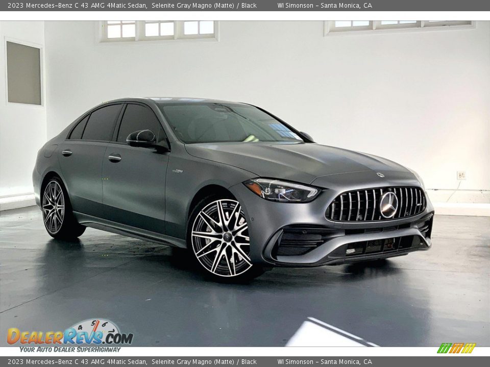 Selenite Gray Magno (Matte) 2023 Mercedes-Benz C 43 AMG 4Matic Sedan Photo #34