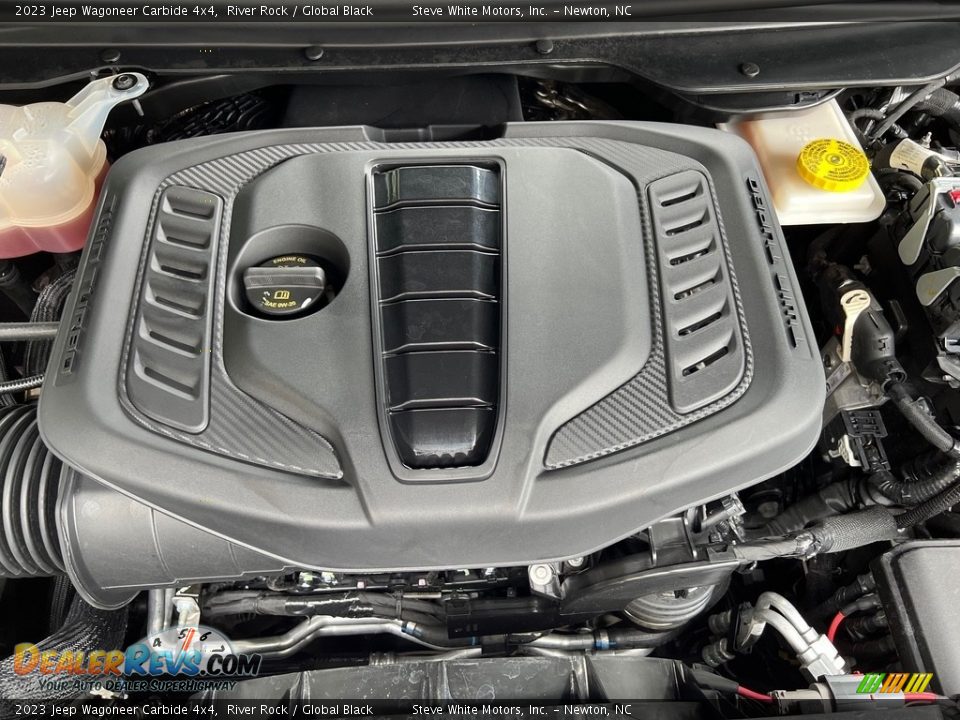 2023 Jeep Wagoneer Carbide 4x4 3.0 Liter Twin-Turbocharged DOHC 24-Valve VVT Hurricane Inline 6 Cylinder Engine Photo #10