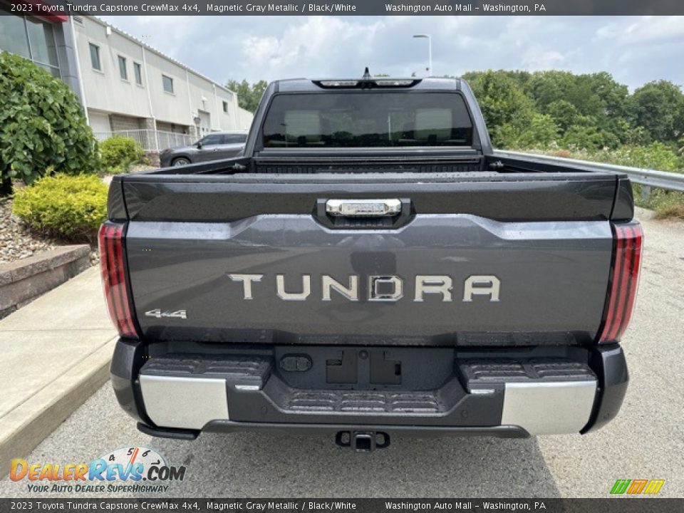 2023 Toyota Tundra Capstone CrewMax 4x4 Magnetic Gray Metallic / Black/White Photo #8