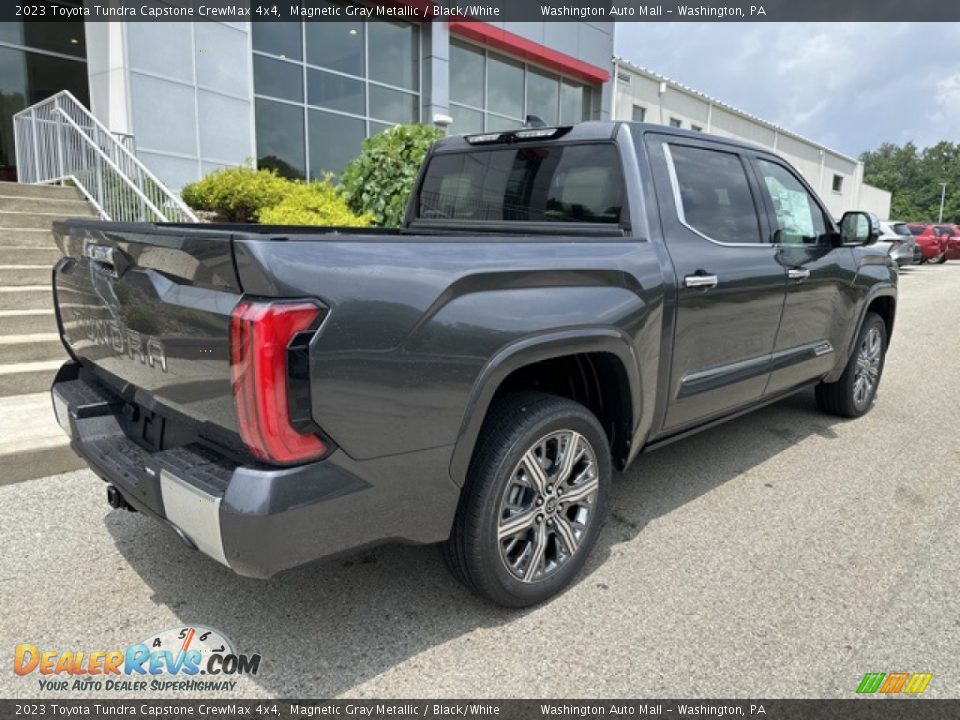 2023 Toyota Tundra Capstone CrewMax 4x4 Magnetic Gray Metallic / Black/White Photo #9