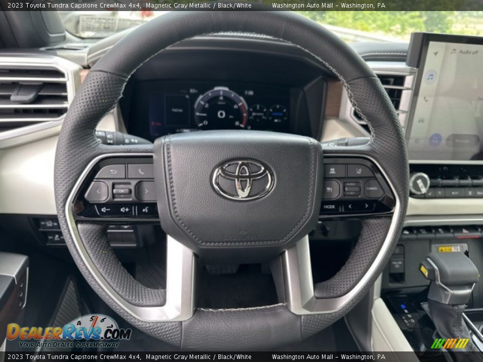 2023 Toyota Tundra Capstone CrewMax 4x4 Steering Wheel Photo #10