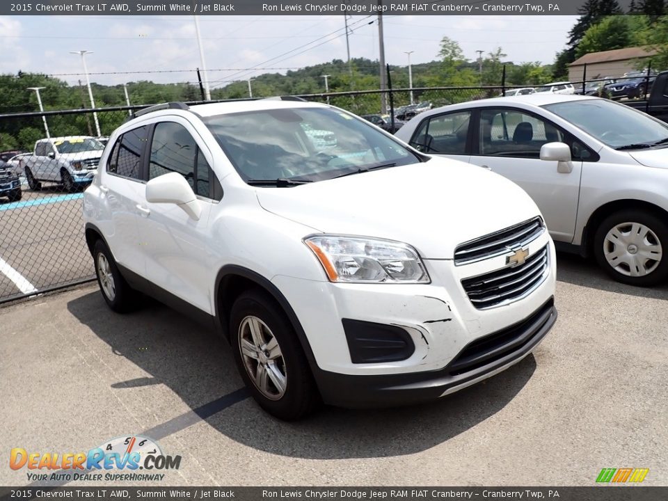 2015 Chevrolet Trax LT AWD Summit White / Jet Black Photo #3