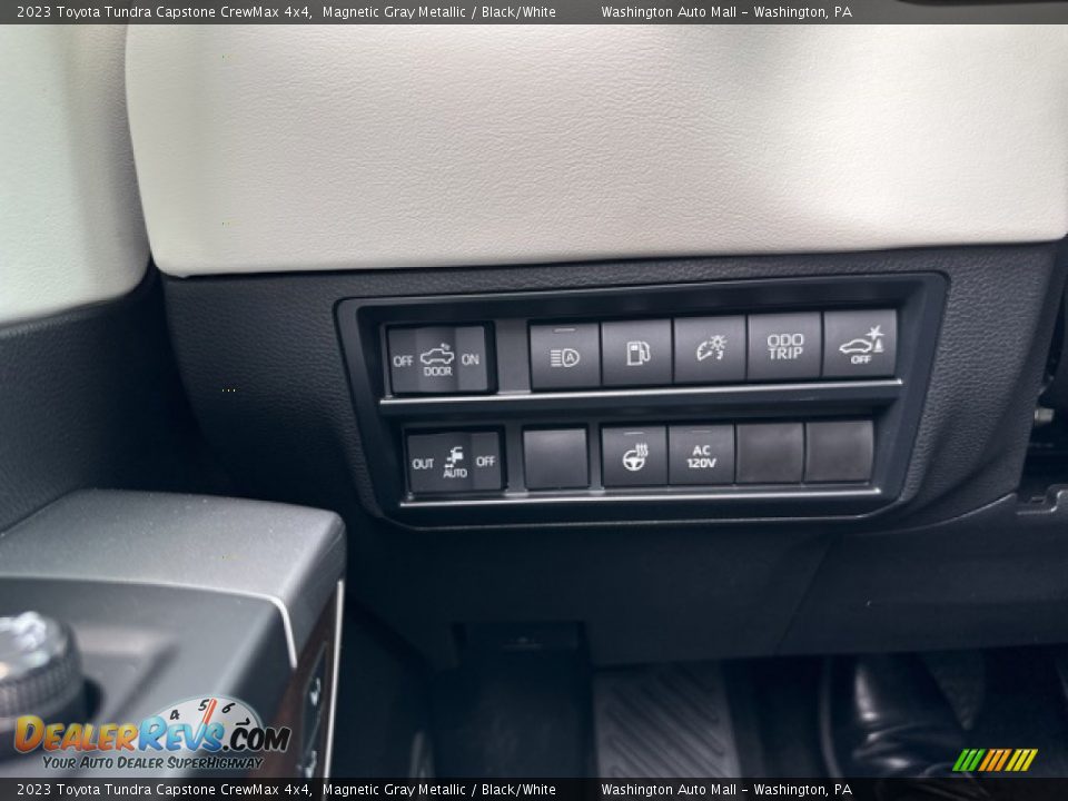 Controls of 2023 Toyota Tundra Capstone CrewMax 4x4 Photo #16