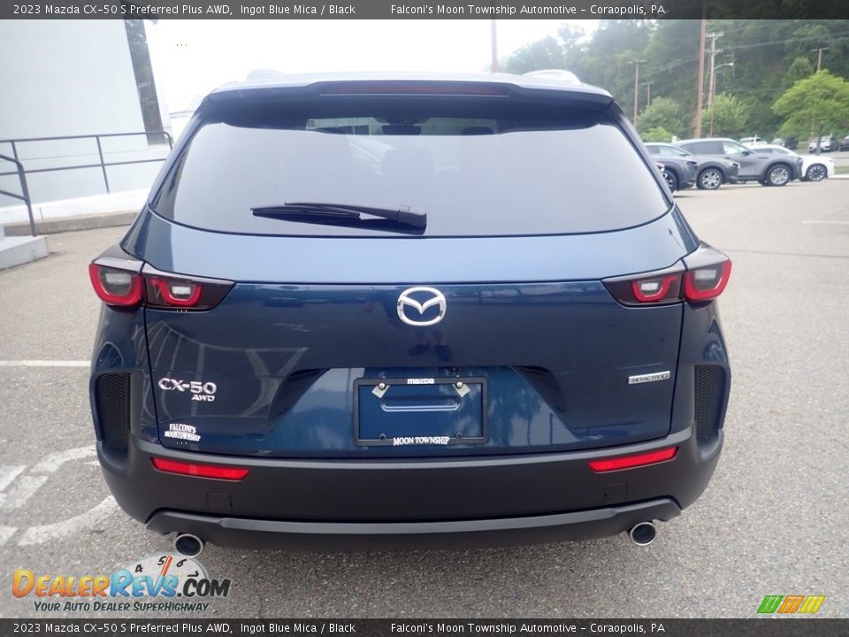 2023 Mazda CX-50 S Preferred Plus AWD Ingot Blue Mica / Black Photo #3