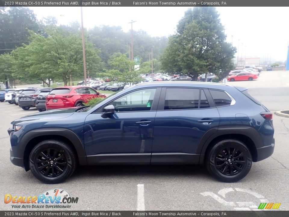 Ingot Blue Mica 2023 Mazda CX-50 S Preferred Plus AWD Photo #6