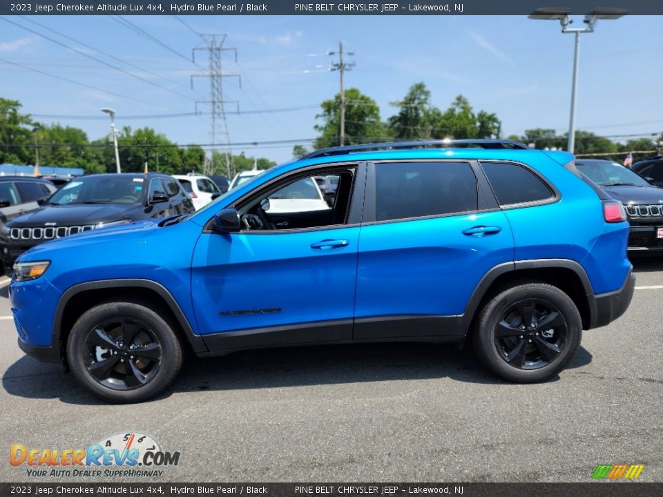 Hydro Blue Pearl 2023 Jeep Cherokee Altitude Lux 4x4 Photo #4