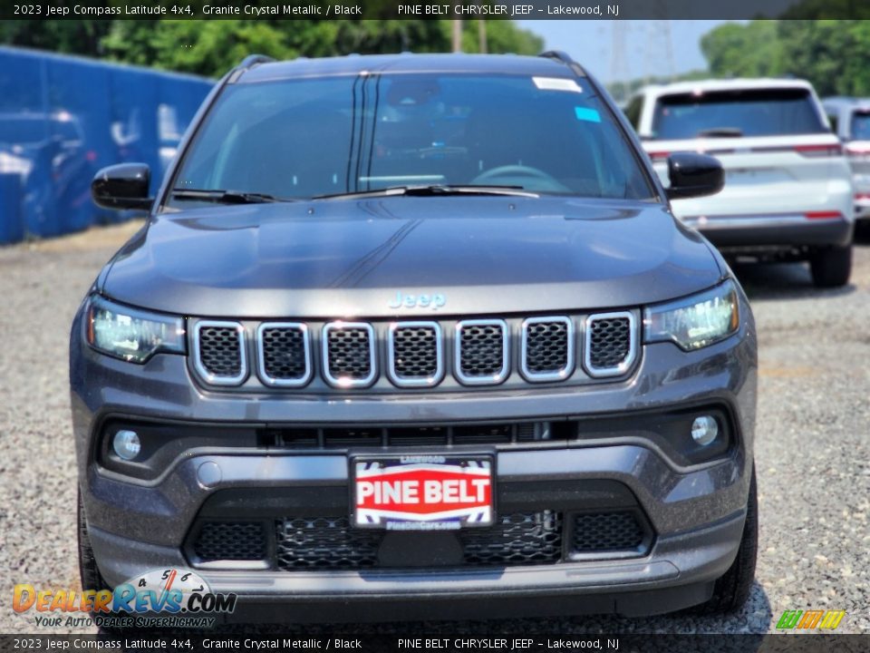 2023 Jeep Compass Latitude 4x4 Granite Crystal Metallic / Black Photo #3