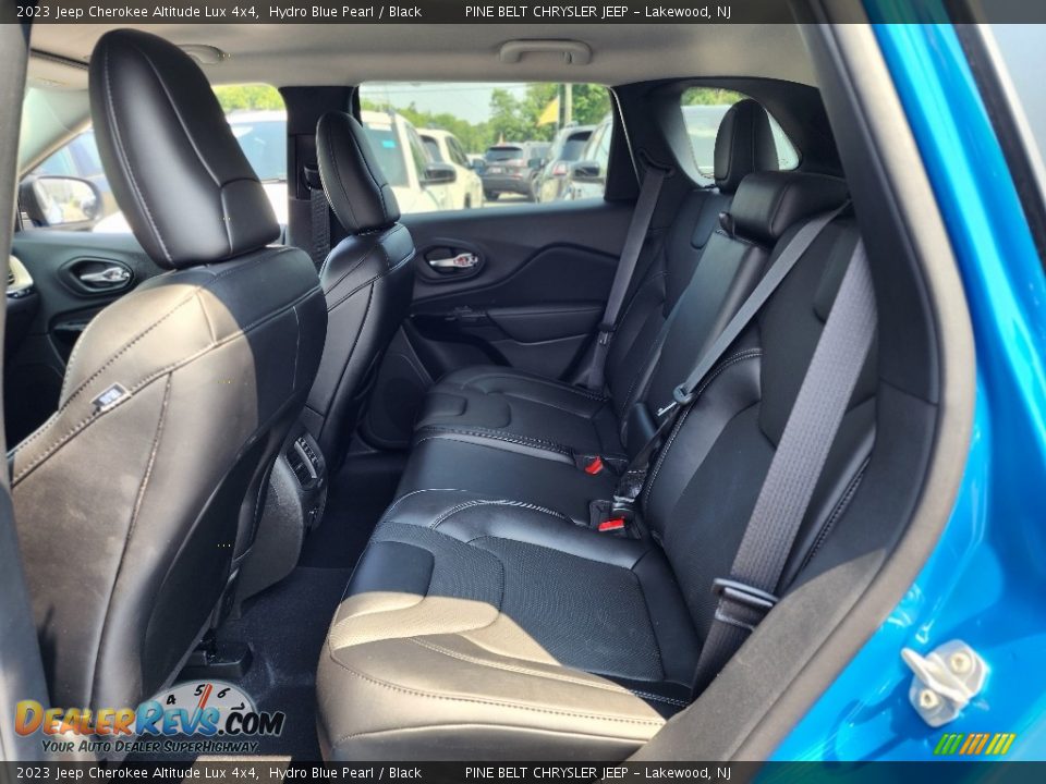 Rear Seat of 2023 Jeep Cherokee Altitude Lux 4x4 Photo #7