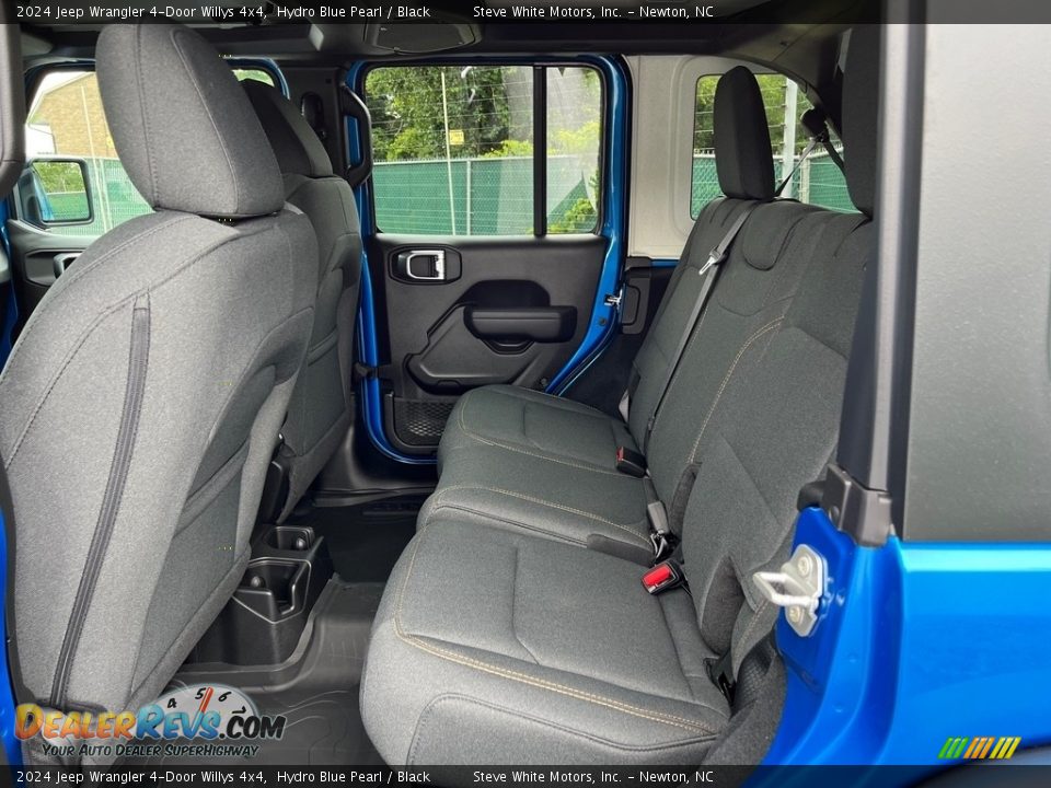 Rear Seat of 2024 Jeep Wrangler 4-Door Willys 4x4 Photo #14