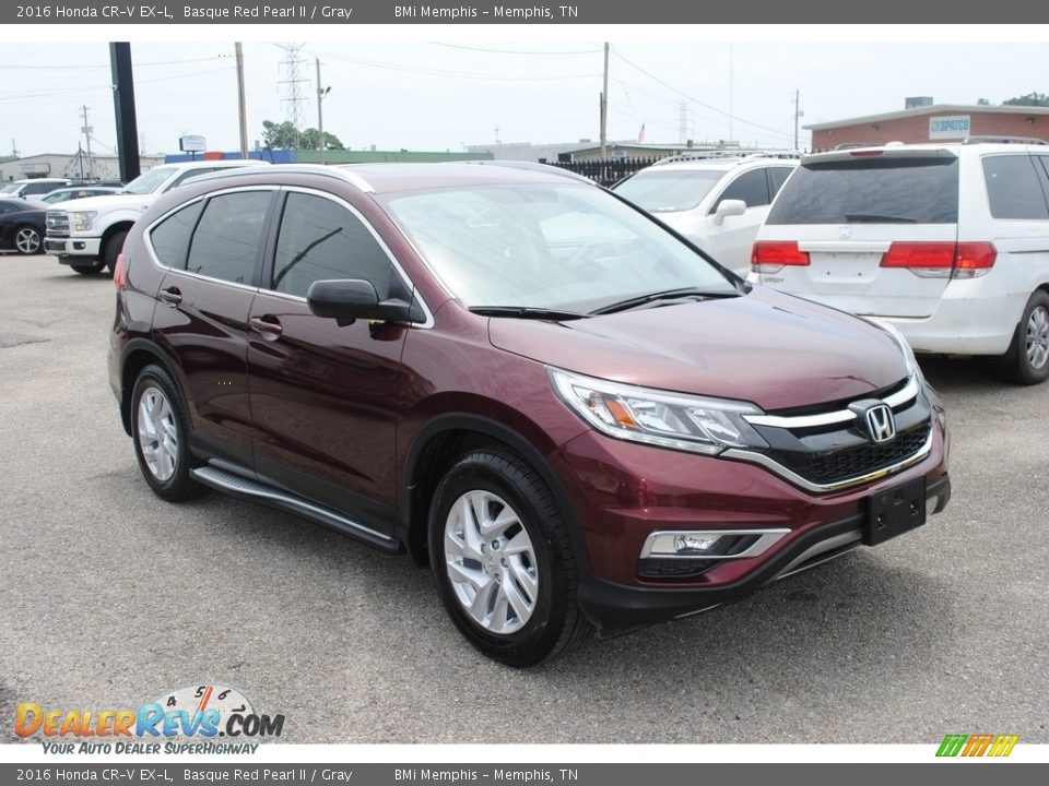 Front 3/4 View of 2016 Honda CR-V EX-L Photo #7