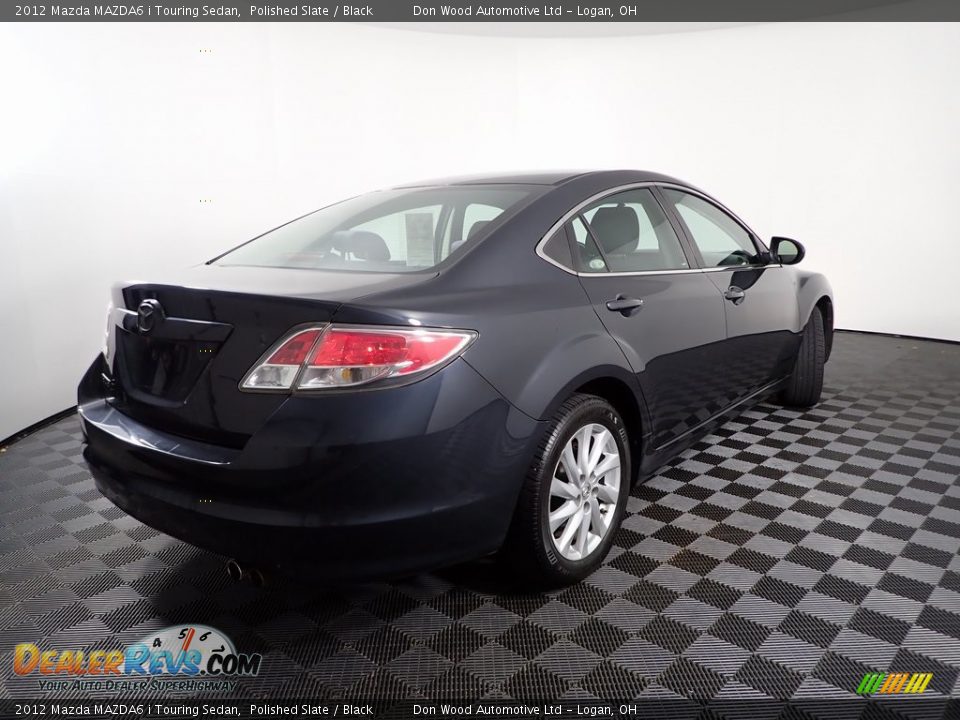 2012 Mazda MAZDA6 i Touring Sedan Polished Slate / Black Photo #7