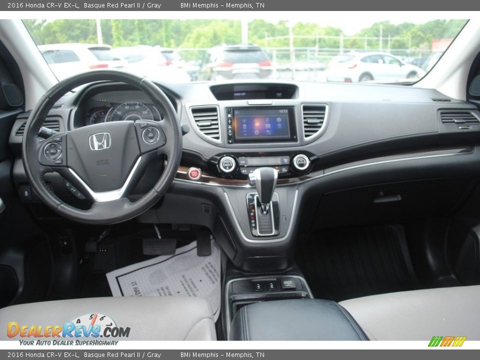 Dashboard of 2016 Honda CR-V EX-L Photo #9